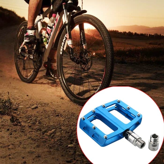 QL1 Ein Paar Stahl Fahrrad Pedal Spacer Extender Fahrrad Pedal Spacer für 9/16 Zoll Gewindepedale – Bild 5