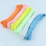 20 m 9-adriges, vollleichtes Outdoor-Campingzelt-Rettungsseil aus Nylon und Polyester, gebündelt, fluoreszierendes Kletterseil, 20m Orange, 20m Pink, 20m Green, 20m Blue, 20m White, 20m Yellow – Bild 2