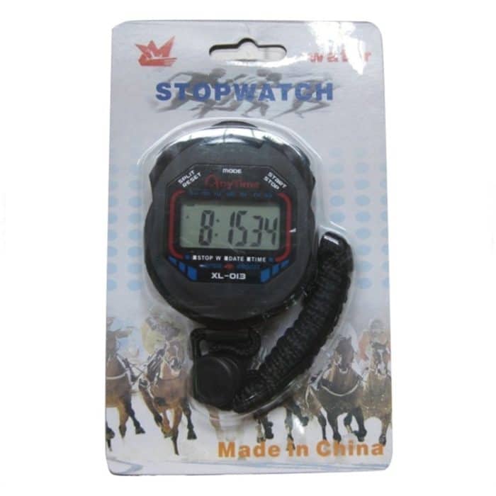 Professionelle Sport Match Stoppuhr Digital Handheld LCD Display Timer – Bild 6