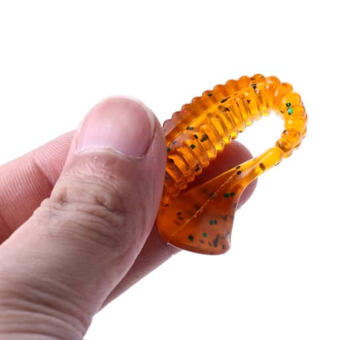 HENGJIA SO0205P 5 PCS 8 cm / 5 g Schraubenschwanz Soft Fishing Lure Künstliche Köder – Bild 3