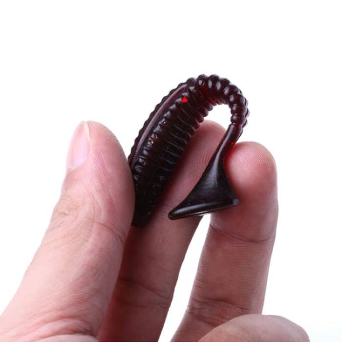 HENGJIA SO0215P 5 STÜCKE 7,5 cm / 5,5 g Schraubenschwanz Weichfischköder Künstliche Köder – Bild 3