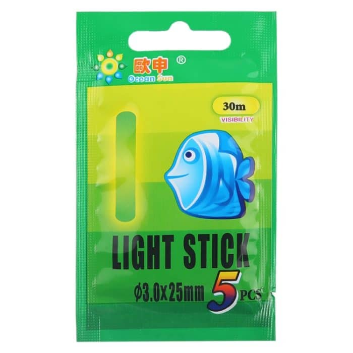 10 Packungen OCEAN SUN Luminous Float Night Fishing Light Stick, Sichtweite: 30 m, Größe: 4,5 x 37 mm – Bild 4