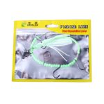 HENGJIA 32cm / 7g Angelmesser Fischdraht Leuchtendes Nachtlicht Octopus Tintenfischhaken 5 Haken – Bild 7