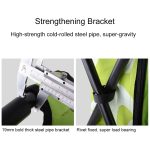 Tragbarer klappbarer Campingstuhl für den Außenbereich, leichter Angel-Strandstuhl, Klappstuhl aus Edelstahlrohr mit Eisbeutel, Stainless Steel Folding Chair(Black), Stainless Steel Folding Chair(Green), Stainless Steel Folding Chair(Blue)... – Bild 4