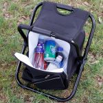 Tragbarer klappbarer Campingstuhl für den Außenbereich, leichter Angel-Strandstuhl, Klappstuhl aus Edelstahlrohr mit Eisbeutel, Stainless Steel Folding Chair(Black), Stainless Steel Folding Chair(Green), Stainless Steel Folding Chair(Blue)... – Bild 6
