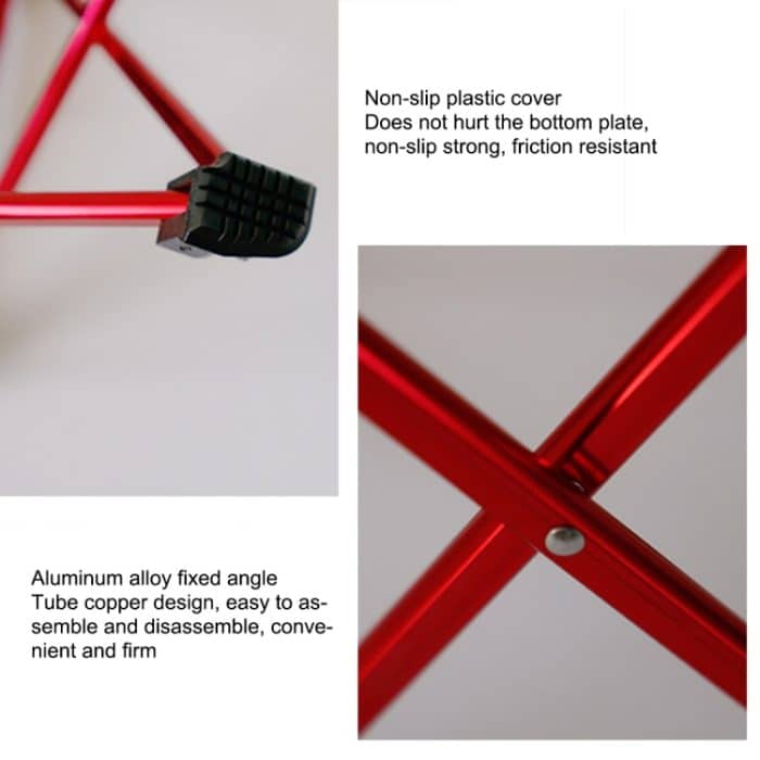 Tragbarer Outdoor-Klappcampingstuhl für den Außenbereich Leichter Strandkorb Aluminium-Klappstuhl – Bild 4