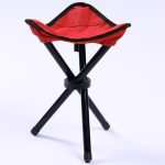 Wandern Outdoor Camping Angeln Klapphocker Tragbarer Dreiecksstuhl Maximale Belastung 100 kg Klappstuhlgröße: 22 x 22 x 31 cm, Fishing Folding Stool(Red), Fishing Folding Stool(Blue), Fishing Folding Stool(Green)