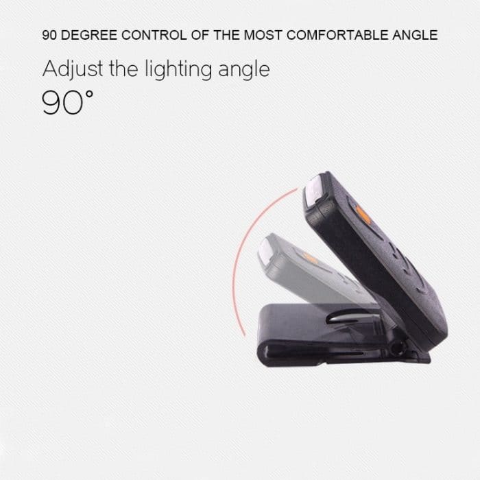 Tragbare Infrarot-Sensor LED wiederaufladbare Clip Hut Mütze Lampe Angeln Scheinwerfer für Angeln Camping Wandern – Bild 5