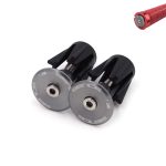 2 Stück Fahrrad-Aluminium-Lenker-Endstopfen, 17mm Yellow, 17mm Red, 17mm Blue, 17mm Grey, 17mm Green