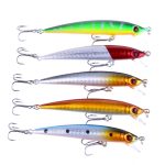 HENGJIA 5 PCS 8,5 cm Minnow Kunststoff Hartköder Angelköder Set Angelgeräte Köder – Bild 2