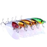 HENGJIA 5 PCS 8,5 cm Minnow Kunststoff Hartköder Angelköder Set Angelgeräte Köder – Bild 3