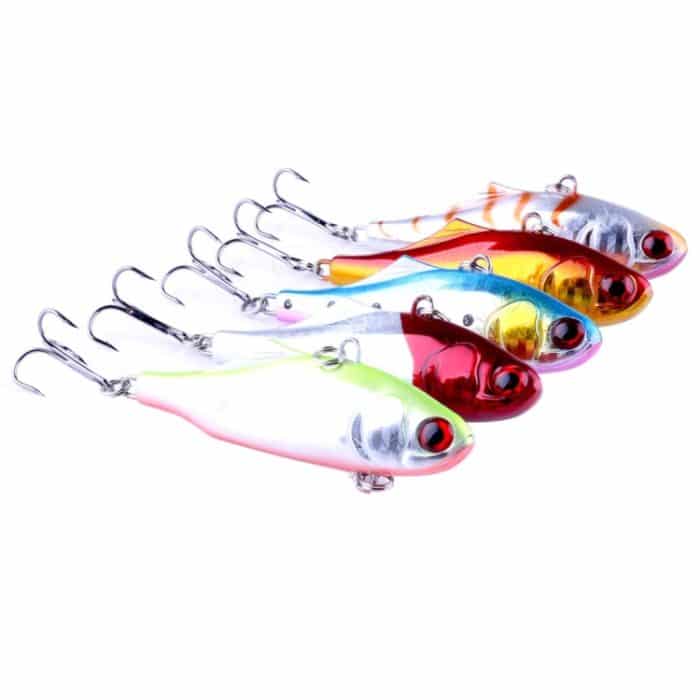 HENGJIA 5 PCS 7cm 24g Vollschwimmschicht Kunststoff Hartköder Angelköder Set Tackle Baits – Bild 3