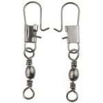 20 Stück 8# 3,5 cm Angelanschlüsse, Tonnenwirbel mit Sicherheits-Sprengring – Bild 4