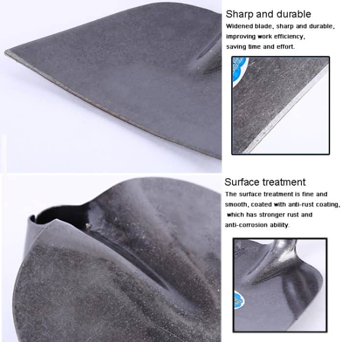 Gartenpflanzung Durable Farm Hoe Turning Tools, Größe: M. – Bild 6