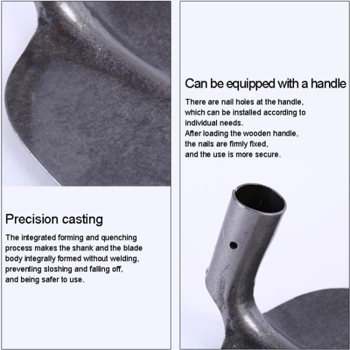 Gartenpflanzung Durable Farm Hoe Turning Tools, Größe: M. – Bild 7