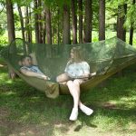 Tragbare Outdoor-Camping-Vollautomatische Fallschirm-Hängematte aus Nylon mit Moskitonetzen, Größe: 250 x 120 cm, 250x120cm Orange, 250x120cm Blue, 250x120cm Green, 250x120cm Pink Blue, 250x120cm Dark Green, 250x120cm Dark Blue, 250x120cm Black...