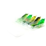 HENGJIA 5 PCS Soft Baits Wasserfischer Köder Ray Frog Baits mit Plastikbox – Bild 4