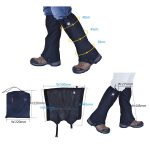 Aotu AT8909 125 cm Outdoor Camping Wasserdichte Schneeschuhe Abdeckungen Oxford Tuch Anti-mücken Fuß Abdeckungen, Aotu AT8909 Black, Aotu AT8909 Green, Aotu AT8909 Grey, Aotu AT8909 Blue, Aotu AT8909 Red – Bild 3