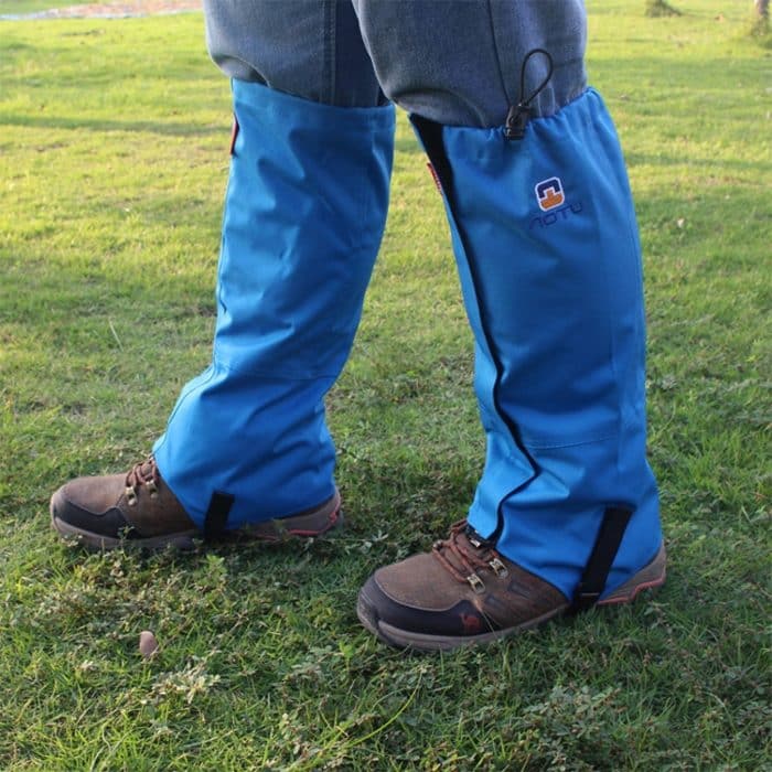 Aotu AT8909 125 cm Outdoor Camping Wasserdichte Schneeschuhe Abdeckungen Oxford Tuch Anti-mücken Fuß Abdeckungen, Aotu AT8909 Black, Aotu AT8909 Green, Aotu AT8909 Grey, Aotu AT8909 Blue, Aotu AT8909 Red – Bild 8