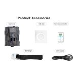 HT-001 1MP IP54 Wasserdichte IR-Nachtsicht-Sicherheits-Jagdspurkamera, Novatek96220-Programm, 120-Grad-Weitwinkel, 100-Grad-PIR-Erfassungswinkel – Bild 6