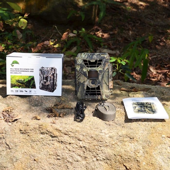 S990 3MP IP54 Wasserdichte IR-Nachtsicht-Sicherheits-Jagdspurkamera, Sunplus 5330-Programm, 52-Grad-Weitwinkel, 90-Grad-PIR-Erfassungswinkel – Bild 7