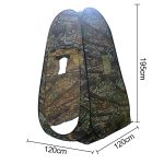 Aotu AT6505 Kleidung zum Wechseln des Badezeltes mit Fenster, Größe: 195x120x120cm – Bild 4