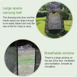 Aotu AT6505 Kleidung zum Wechseln des Badezeltes mit Fenster, Größe: 195x120x120cm – Bild 6