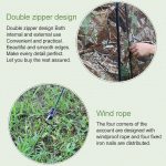 Aotu AT6505 Kleidung zum Wechseln des Badezeltes mit Fenster, Größe: 195x120x120cm – Bild 7