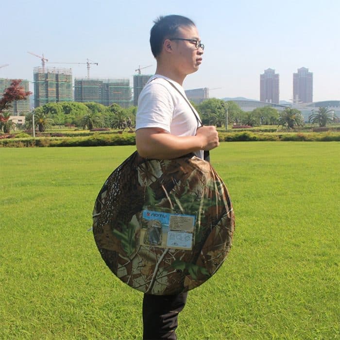 Aotu AT6505 Kleidung zum Wechseln des Badezeltes mit Fenster, Größe: 195x120x120cm – Bild 10