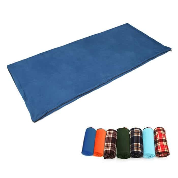 OG1390.jpg Aotu AT6109 Outdoor Camping Fleece Schlafsack für Erwachsene, zufällige Farblieferung, Größe: 180x75cm – Bild 1