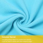 Aotu AT6109 Outdoor Camping Fleece Schlafsack für Erwachsene, zufällige Farblieferung, Größe: 180x75cm – Bild 5