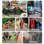 XINDA XD-S9817 Outdoor-Kletter-Wanderzubehör Hochfestes Zusatzseil-Sicherheitsseil, Durchmesser: 12 mm, Länge: 20 m, Farbe Zufällige Lieferung – Bild 9