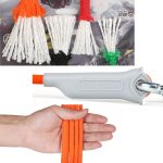 XINDA XD-S9817 Outdoor-Kletter-Wanderzubehör Hochfestes Zusatzseil-Sicherheitsseil, Durchmesser: 12 mm, Länge: 50 m, Farbe Zufällige Lieferung – Bild 3