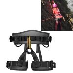 XINDA XDA9516 Outdoor-Klettergurt aus Polyester mit hochfestem Draht, verstellbar, bergab, Ganzkörper-Sicherheitsgurt