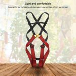 XINDA XDA9516 Outdoor-Kletterpolyester Hochfester Draht Verstellbarer Downhill-Ganzkörper-Sicherheitsgurt Kinder Größe: L. – Bild 7