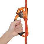 XINDA TP-8606 Hand-Seilgreifer für Outdoor-Klettern, Luftarbeit, Absturzsicherung für Seile mit 8–12 mm Durchmesser, Left – Bild 7