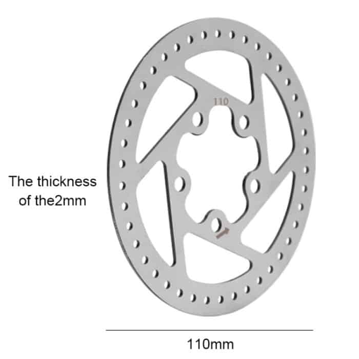 110mm Elektroroller Bremsscheibe Rotor Pad Ersatzteile für Xiaomi Mijia M365 – Bild 4