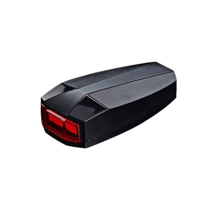 IP65 Wasserdichtes wiederaufladbares USB-Smart-COB-LED-Alarmfahrrad-Rücklicht Rücklicht mit Fernbedienung, Steuerentfernung: 1-100 m – Bild 2