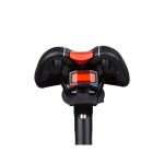 IP65 Wasserdichtes wiederaufladbares USB-Smart-COB-LED-Alarmfahrrad-Rücklicht Rücklicht mit Fernbedienung, Steuerentfernung: 1-100 m – Bild 4