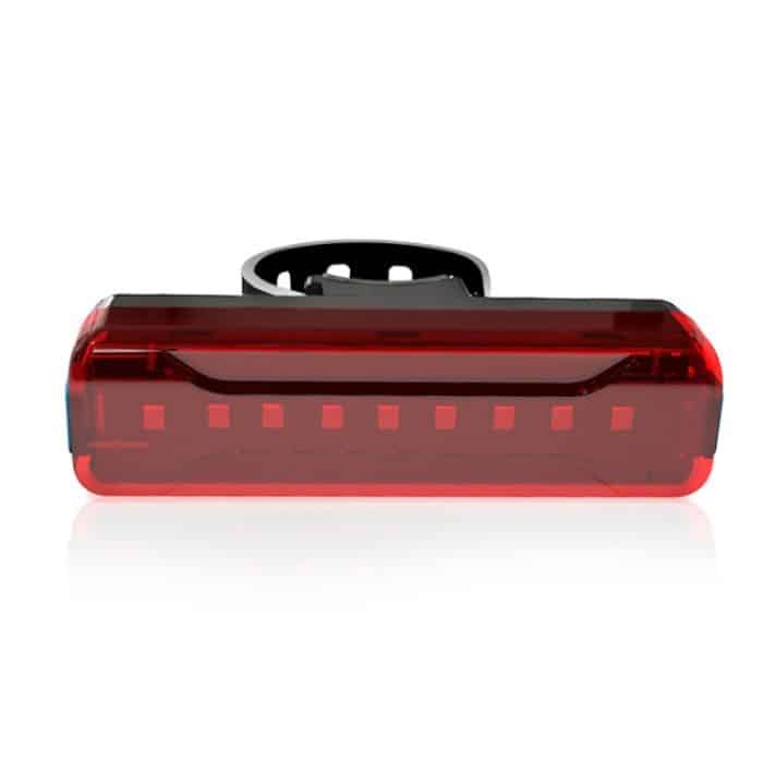 A02 Fahrradrücklicht Fahrradfahren Motorrad Elektroauto LED Mountainbike USB Aufladen Sicherheitswarnleuchte (50 Stunden, Plastiktüte) – Bild 3