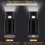 BX2 USB Charging Fahrradleuchte Frontlenker LED-Leuchte (3 Stunden, T6 + Gem Lampe) – Bild 14