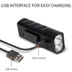 BX2 USB Charging Fahrradleuchte Frontlenker LED-Leuchte (3 Stunden, T6 + Gem Lampe) – Bild 6