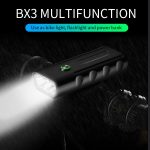 BX3 USB Ladegerät Fahrradleuchte Frontlenker LED-Leuchte (10 Stunden, T6 + A02 Lampe) – Bild 14