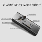 BX3 USB Ladegerät Fahrradleuchte Frontlenker LED-Leuchte (10 Stunden, T6 + A02 Lampe) – Bild 9