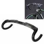 TOSEEK UD Carbon Faser Textur Rennrad Lenker, Größe: 440mm (UD Matte)