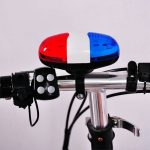 Fahrrad 4 Tone Elektronisches Horn Mountainbike LED Rücklicht Fahrrad Multifunktionshorn – Bild 8