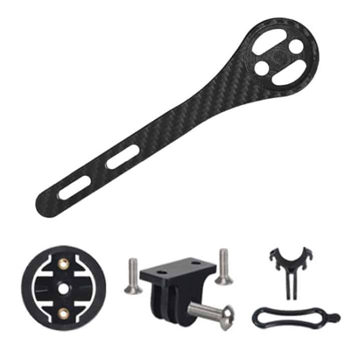 TOSEEK Vollcarbon-Rennrad-Codetabellenhalter für Garmin-Serie (glänzend), For Bryton Series(Gloss), For CATEYE Series(Gloss), For Garmin Series(Gloss) – Bild 1