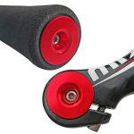 TOSEEK 1 Paar Mountainbike-Lenkergriffkappen Endstopfen Aluminiumlegierung Fahrrad-Lenkerendstopfen, 17.6-21.8mm Black, 17.6-21.8mm Green, 17.6-21.8mm Grey, 17.6-21.8mm Gold, 17.6-21.8mm Blue, 17.6-21.8mm Purple, 17.6-21.8mm Red – Bild 7