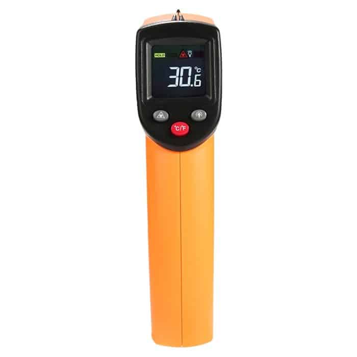 Tragbare GM333 Digital-Laser-Punkt-Infrarot-Thermometer, Temperaturbereich: 50400 Celsius Grad – Bild 2