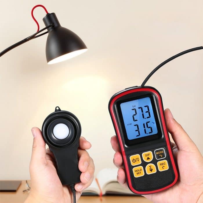 BENETECH GM1030 Tragbares geteiltes digitales Illuminometer LUX-Messgerät – Bild 9